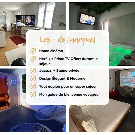 Apartment Evasion Jacuzzi Sauna Cinema