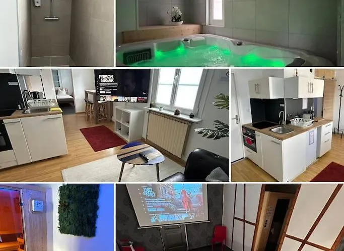 Apartment Evasion Jacuzzi Sauna Cinema *